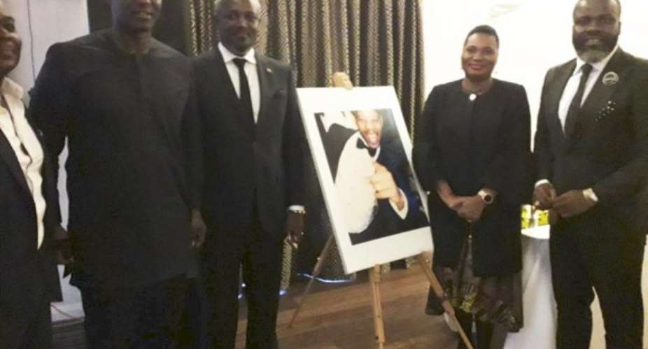 Perry Okudzeto Leads Ghana Delegation To Junior Agogo's Funeral In London