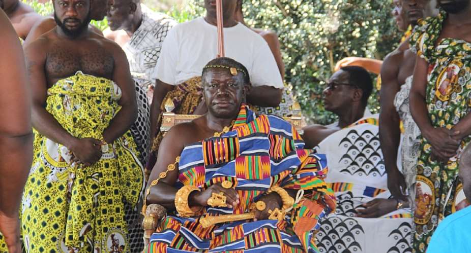 Asantehene, Otumfuo Osei Tutu II, celebrated Awukudae in the United States of America.