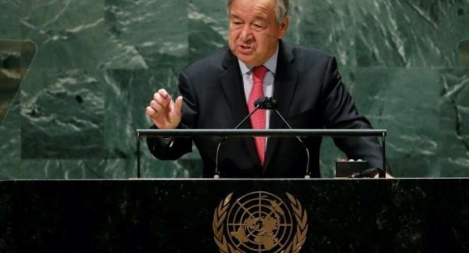 UN Secretary-General Antnio Guterres calls for bridging gap between poor and rich
