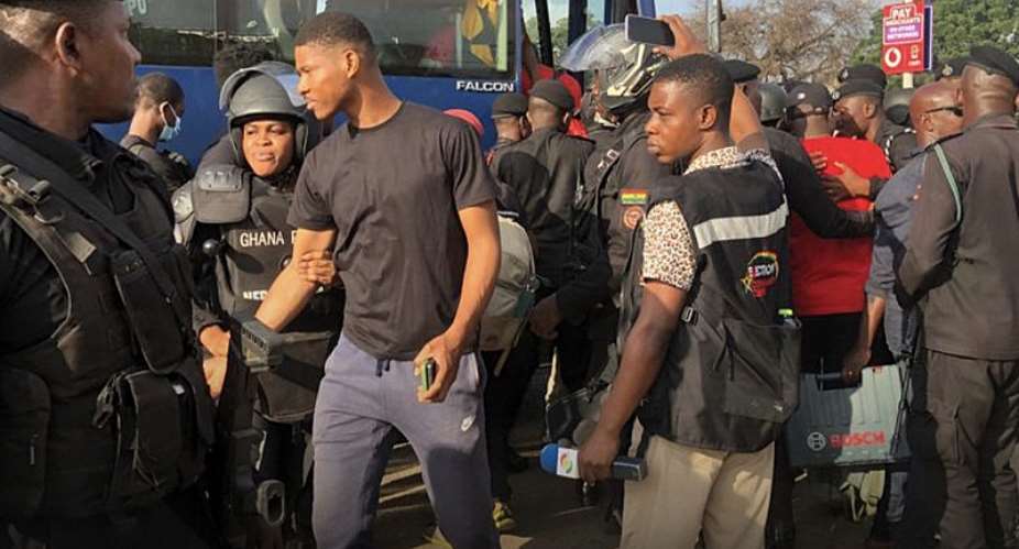 Arrested 'OccupyJulorbiHouse' protestors taken to different police stations — Report