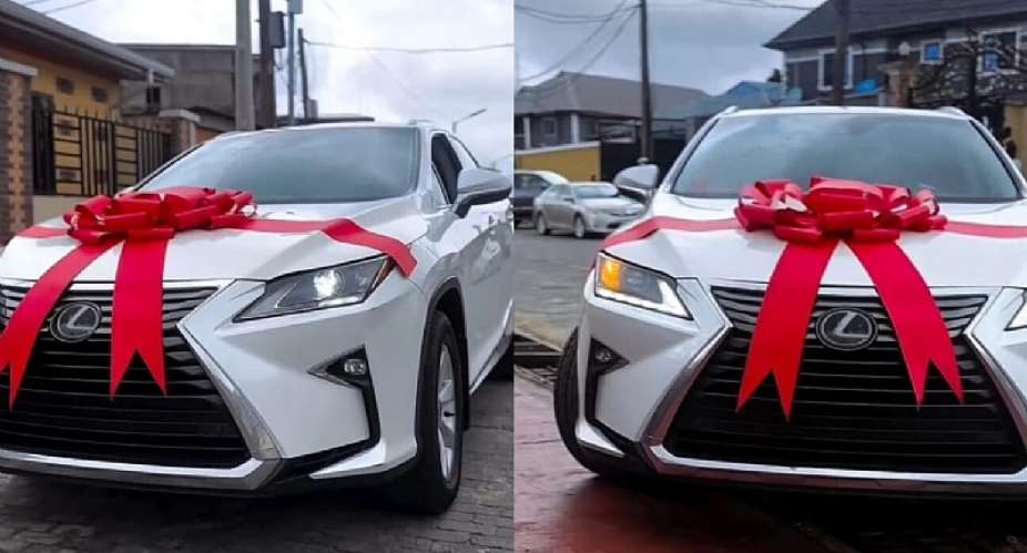 Seyi Edun Emotional As Husband Adeniyi Johnson Acquires Lexus