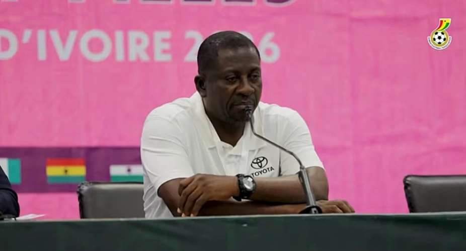 Black Maidens head coach Nana Joe Adarkwa