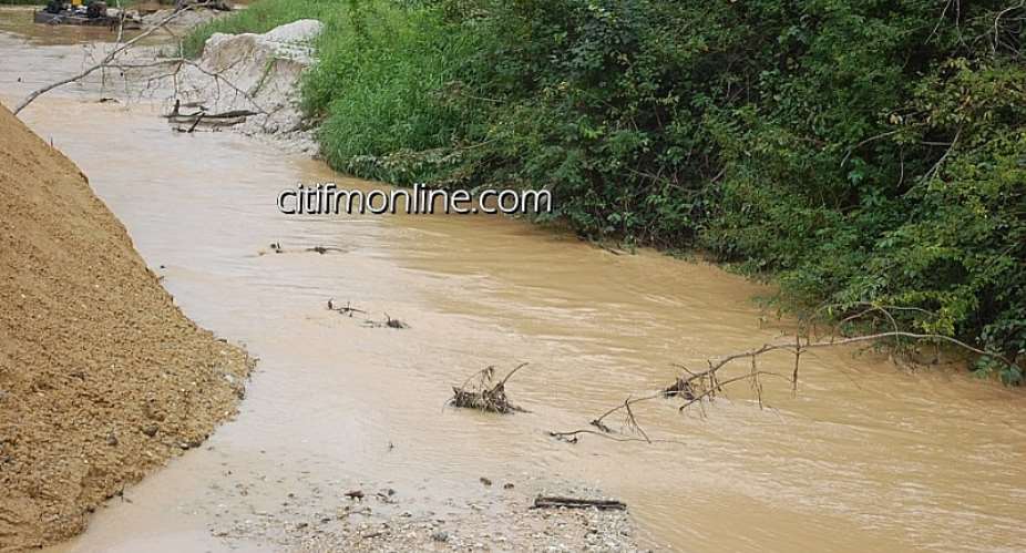 Report: Effects of galamsey on potable water in Obuasi
