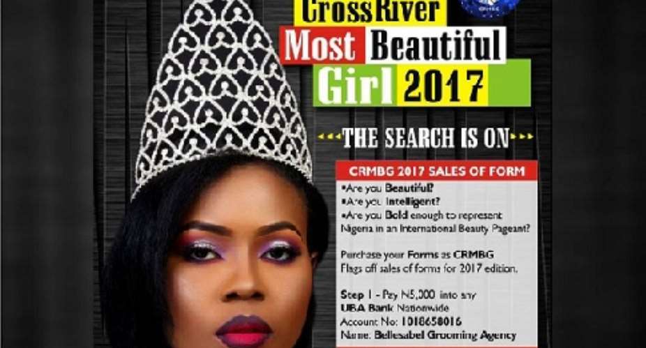 Cross Rivers Most Beautiful Girl Flags off 2017 Registration