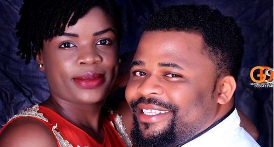 Actor, Apama Walks Down the Aisle with Lover