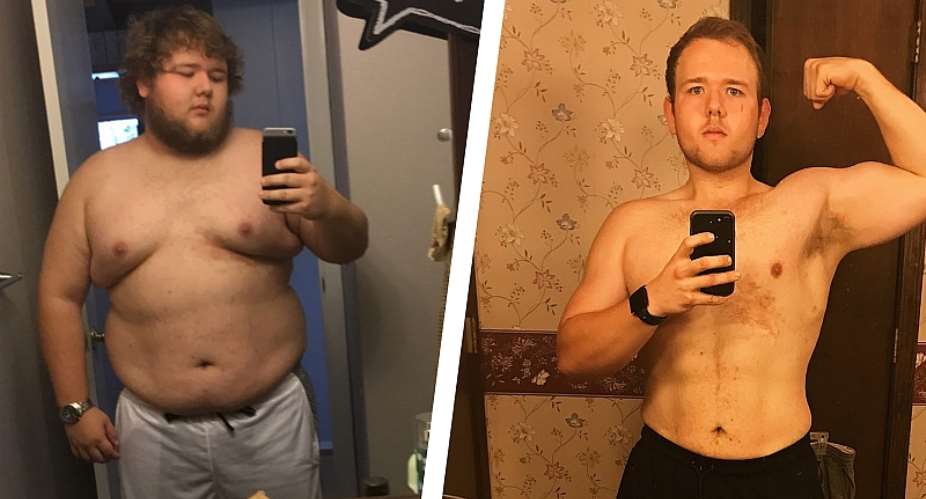 Shocking! This guy achieved a 120-pound weight loss transformation — Then packed on a whole lot of muscle