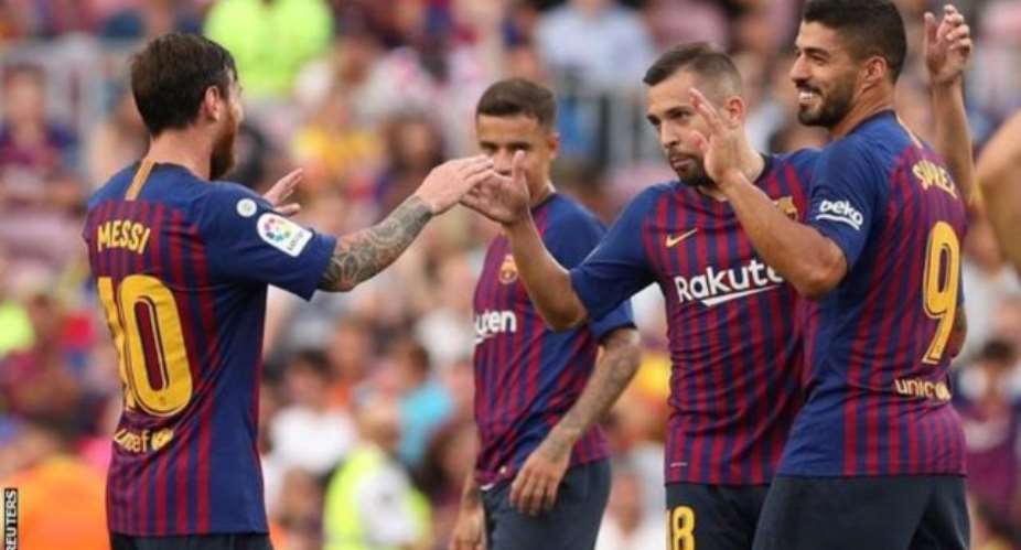 Messi-Inspired Barcelona Put Eight Past Huesca