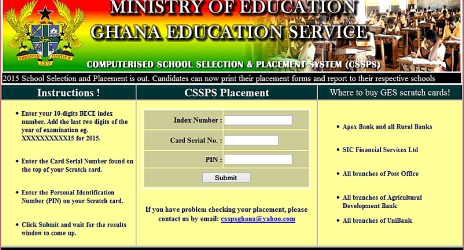 SHS Placement To Be Released By Friday
