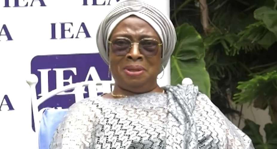 Former Chief Justice of the Republic, Sophia Akuffo