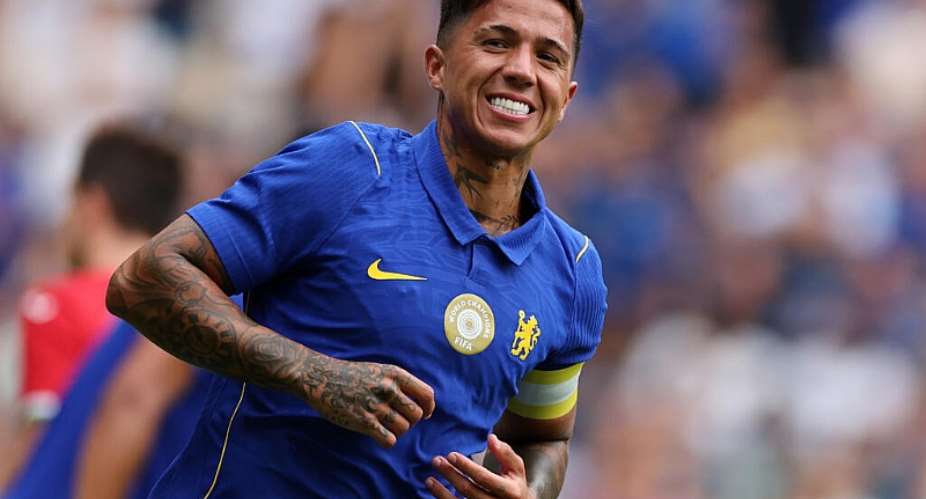Manchester City hope to sign Chelsea midfielder Enzo Fernandez. -  Adrian Dennis, AFP