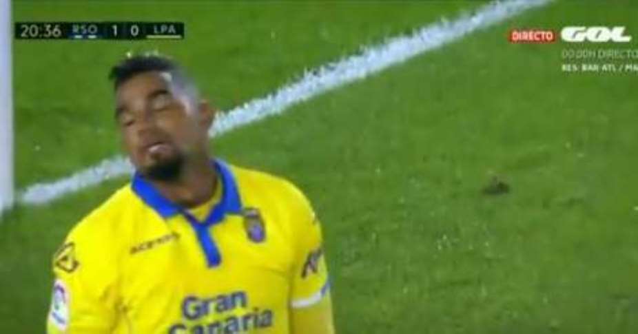 La Liga: Kevin-Prince Boateng red carded in Las Palmas thrashing