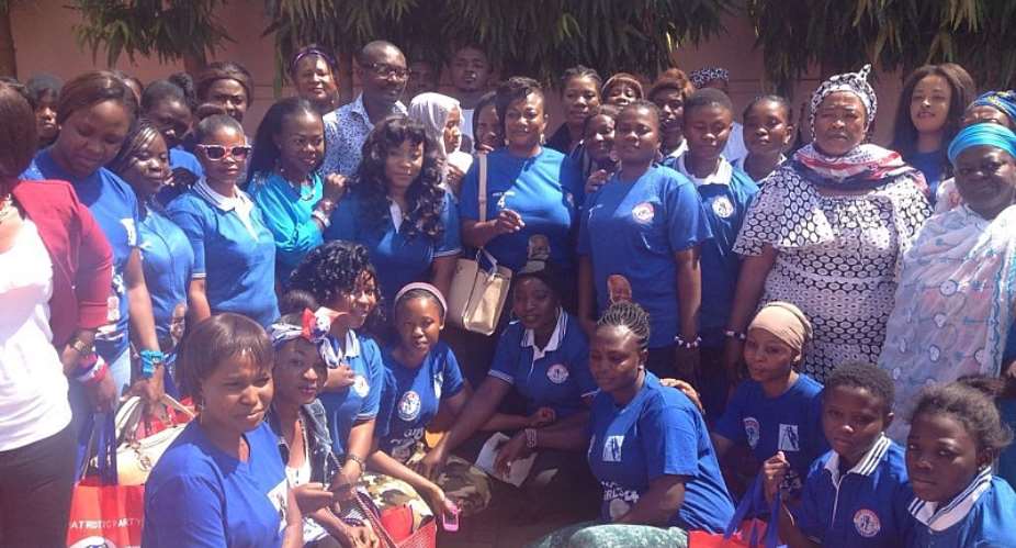 Girls Girls Action For Nana Addo Hits Road