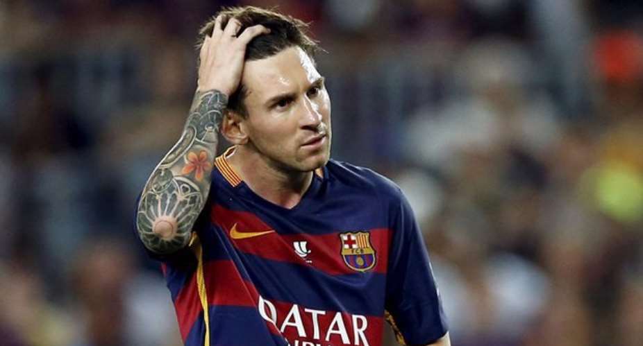 Messi ruled out for three weeks