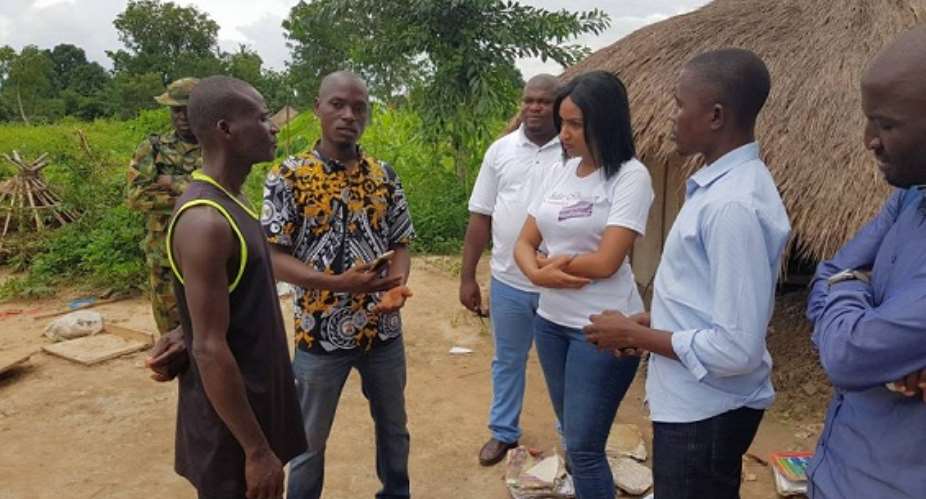 Juliet Ibrahim Foundation Partners With 'Education As A Vaccine' ToAssist Survivors Of The Flood In Benue State