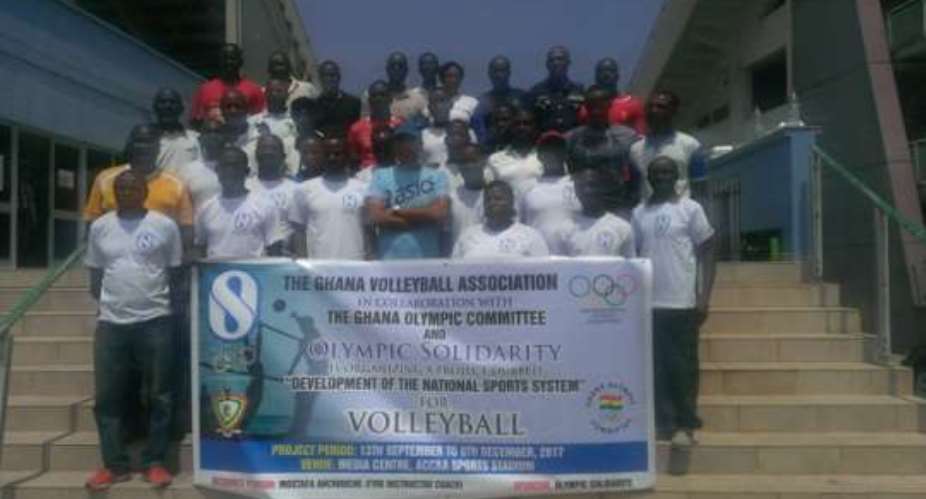 Ghana Volleyball Association Organizes Training Course For Volley Ball Coaches