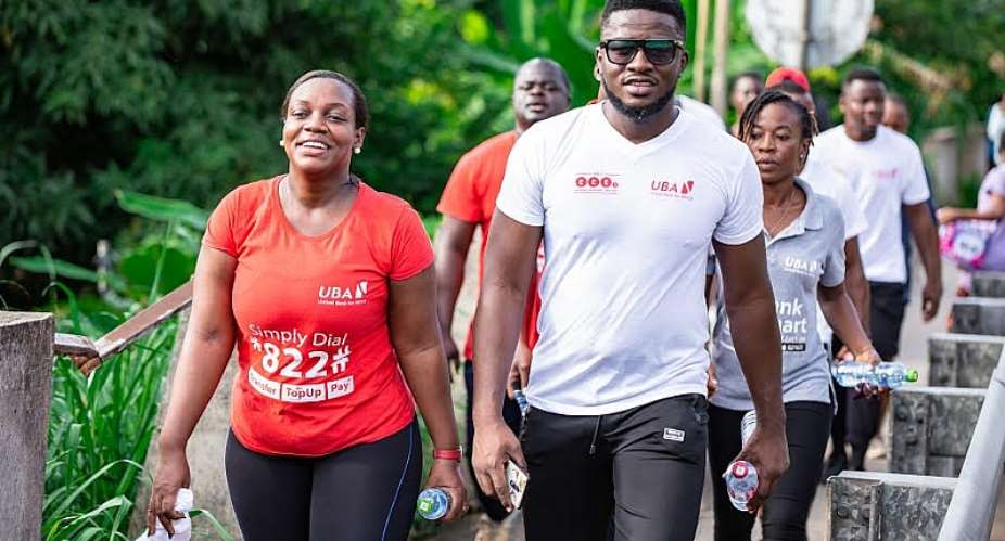 UBA Holds Jogging To Bond Exercise