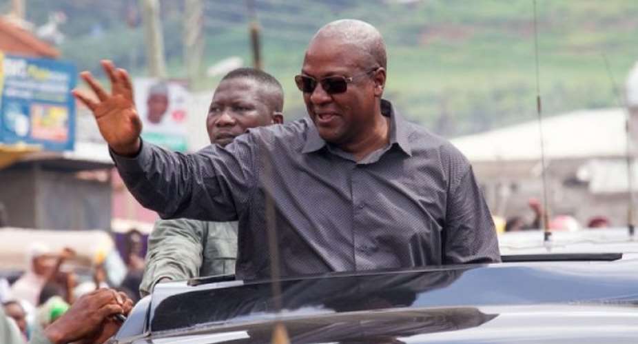 Mahama Cut Bono Region Tour Short, Return To Accra Over Missing Names In New Voter Roll
