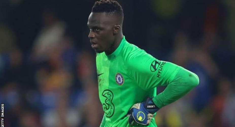 Goalkeeper Edouard Mendy suffered a knock during Chelsea's Champions League win against Zenit St Petersburg last week