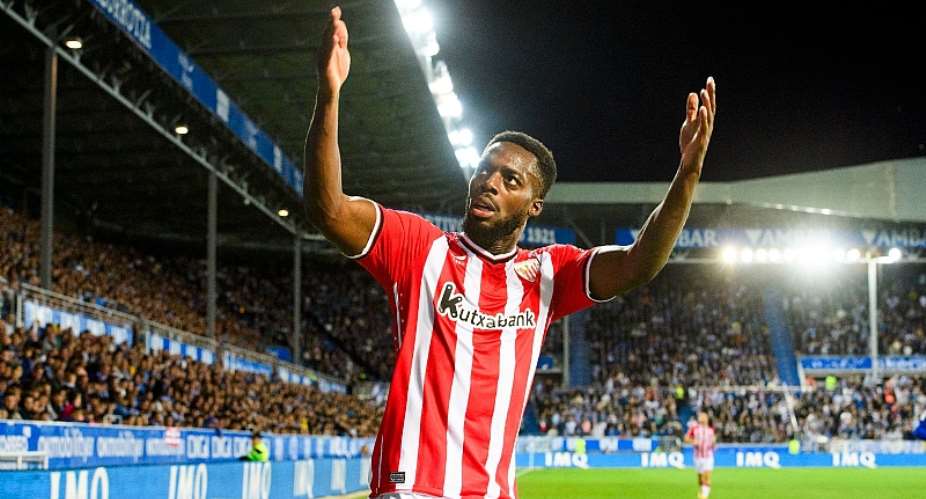 Ghana striker Inaki Williams stars with a goal and assist to lead Athletic Bilbao to beat Alaves 2-0