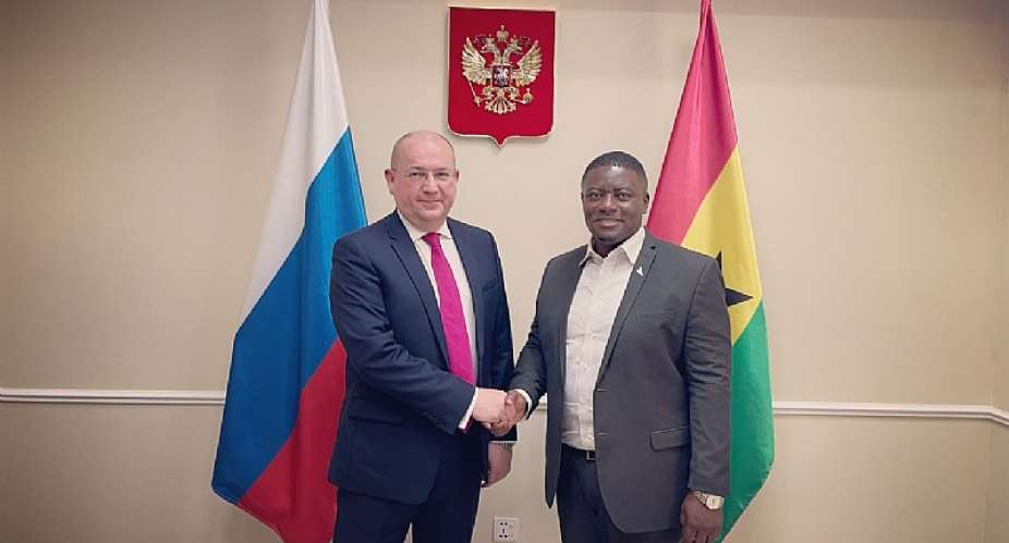 Discussing The Current Global Geopolitical Situation With Russias Ambassador To Ghana