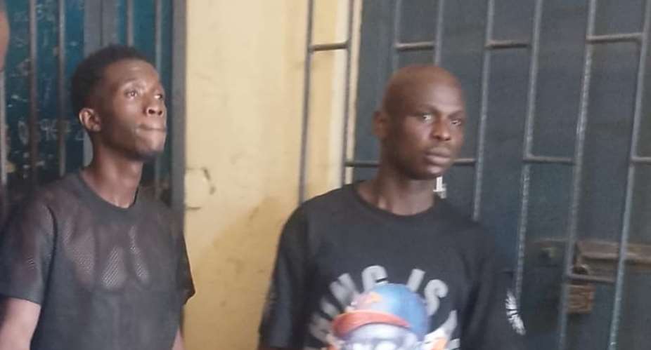 Two suspects break police cells, beat female officer, escape at Kadjebi