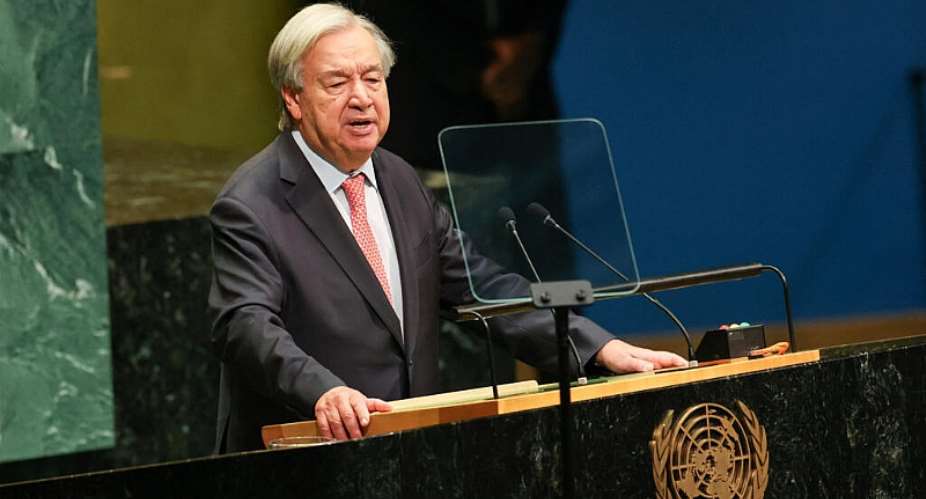 United Nations Secretary-General Antonio Guterres addresses the 81st United Nations General Assembly at UN headquarters in New York City, September 22, 2026. -  Shannon Stapleton, Reuters