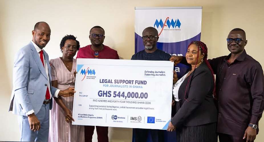 MFWA Launches GHS 544,000 Legal Support Fund for Ghanaian Journalists*