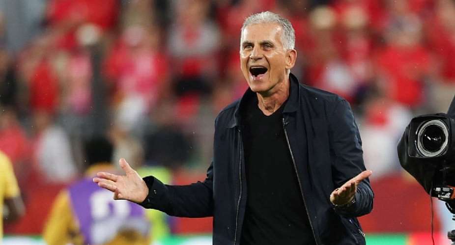 Black Stars head coach Carlos Queiroz