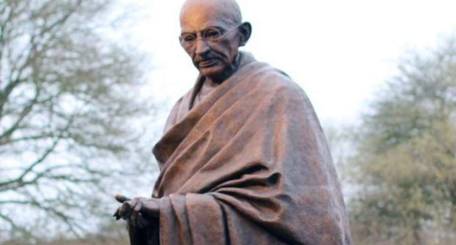 Humans Love Violence: Gandhi and the World Economic Forum