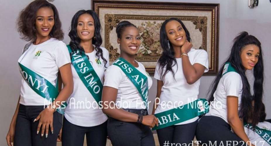 Contestants Photos From Miss Ambassador For Peace Camp