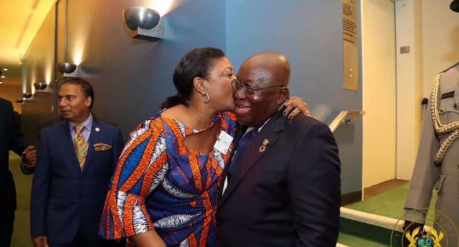 First Lady And Nana Addo Share Sweet Love Moments