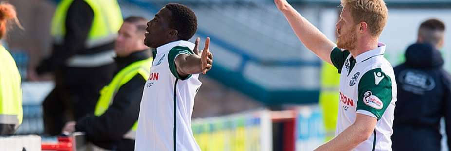 Thomas Agyepong Scores Debut Hibernian Goal In Scottish Premier League Win