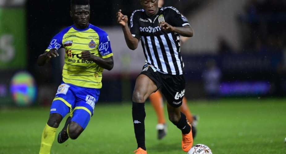 Nana Ampomah Admits Waasland-Beveren Were Poor In The First Half Against Charleroi