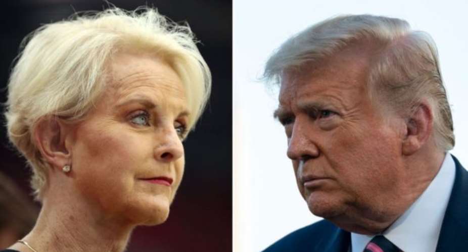 Cindy McCain endorsed Democratic presidential candidate Joe Biden on Twitter, drawing Mr Trump's attack - GETTY IMAGES