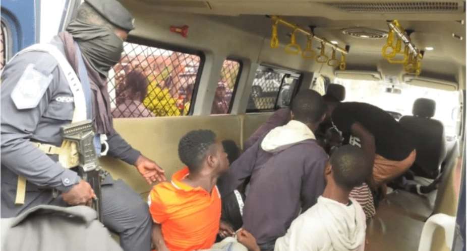 AR: Over 20 suspected foreign fraudsters arrested at Ejisu