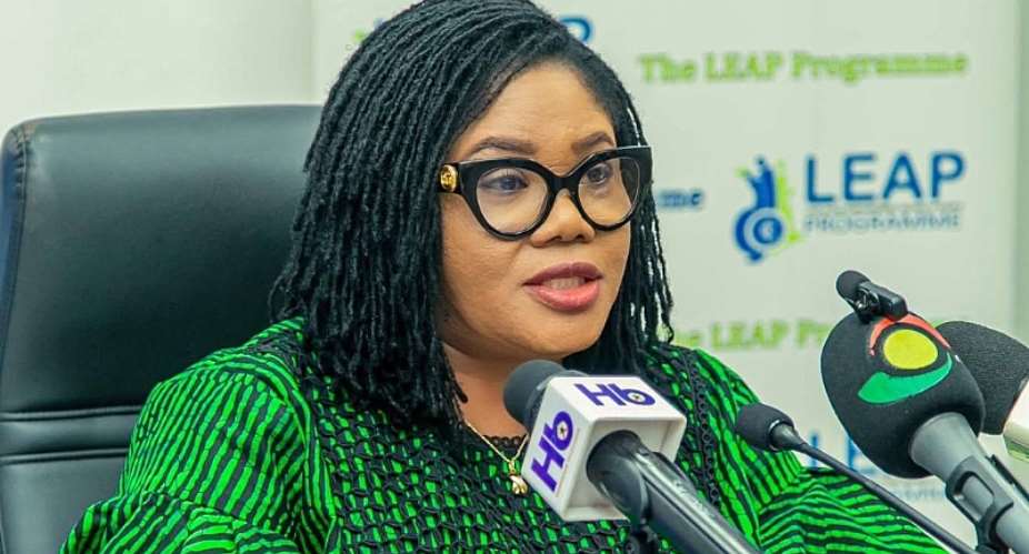 Gender Minister Dr. Agnes Naa MoMo Lartey