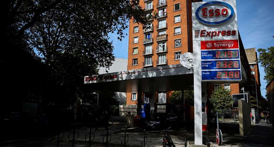Fuel prices displayed at a petrol station in Paris on 21 September 2026. The French government has expanded fuel aid to millions more drivers as prices at the pump climb to record levels. - REUTERS - Sarah Meyssonnier