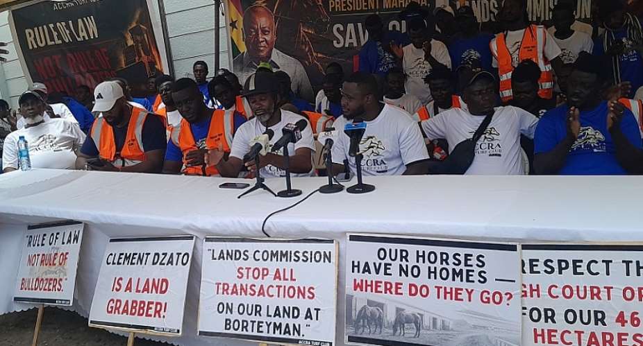 Accra Racecourse protesters appeal to President Mahama over demolition dispute