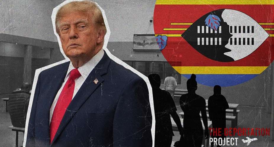Migrants convicted by the US justice system are being imprisoned in Eswatini, Africa’s last absolute monarchy, under a secret agreement negotiated by the Trump administration. -  Studio graphique FMM