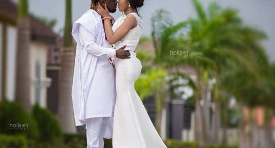 Lovely Photos of Ghanaian Actor as he Ties the Knot with Lover