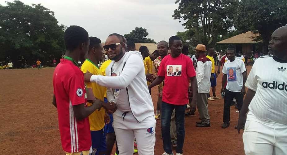 Manhyia North MP Electrifies Constituency With Football Gala