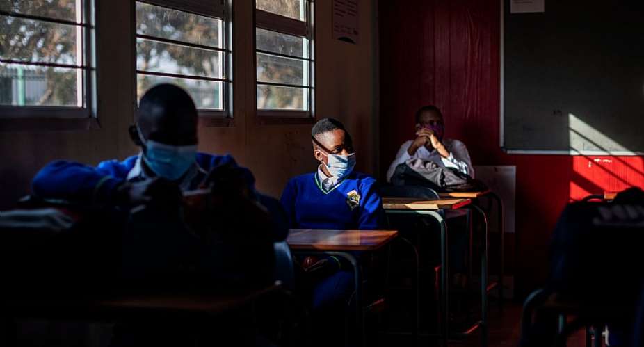 South Africa has to balance a number of factors when considering how to handle schools during the pandemic. - Source: MICHELE SPATARIAFP via Getty Images