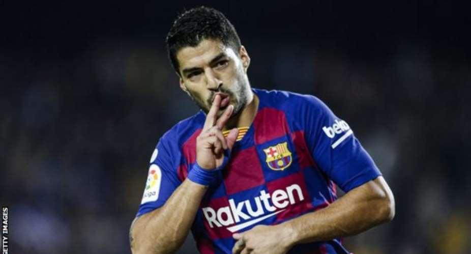 Luis Suarez is the third highest goal scorer in the history of Barcelona