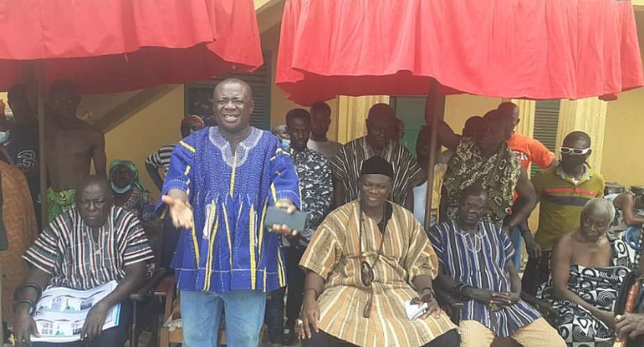 Akyem Kotoku Chief cautions distractors, says palace will be built at all cost