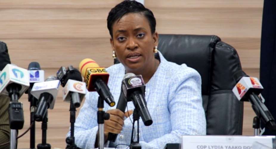 Director-General of the CID, COP Lydia Yaako Donkor