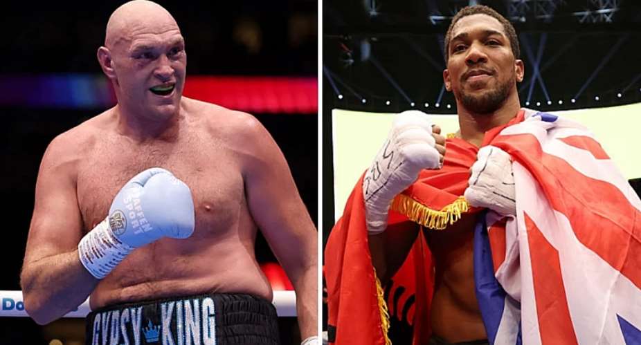 Getty ImagesImage caption: Tyson Fury and Anthony Joshua have not shared a ring since a sparring session in 2010