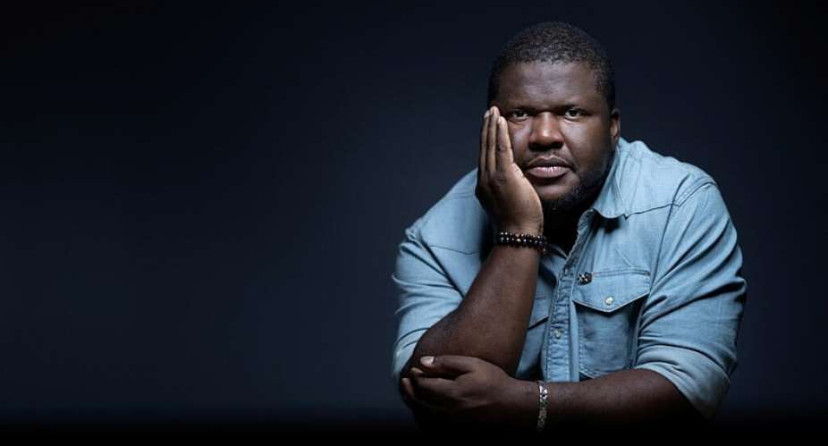 Haitian-born Quebecois writer, poet and novelist Thelyson Orelien pictured in Paris on 8 September. - AFP - JOEL SAGET