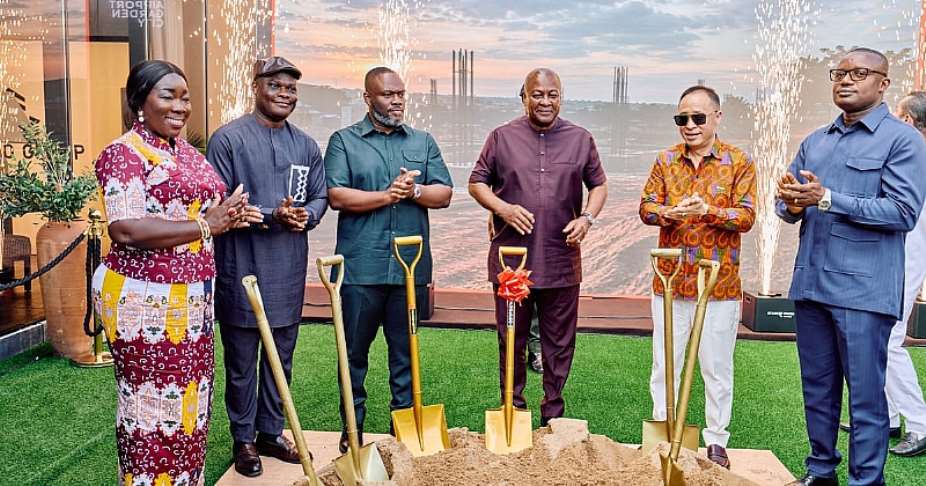 Mahama petitioned to halt Sentuo Airport Garden City construction after sod cutting