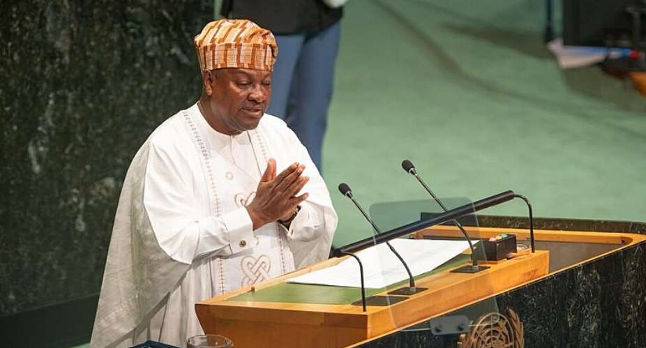 Mahama reiterates Ghanas commitment to two-state solution to Palestine-Israel conflict