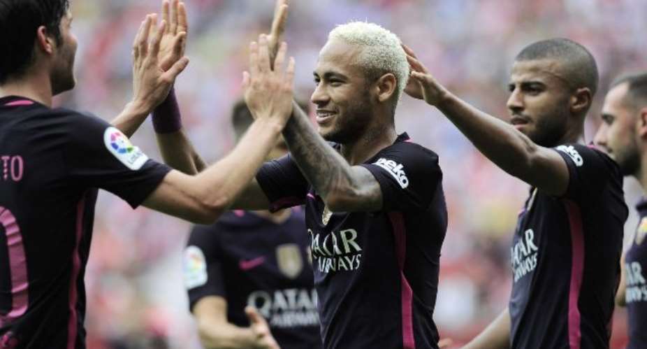 LA LIGA: Barca win big without Messi, Real Madrid drop points again